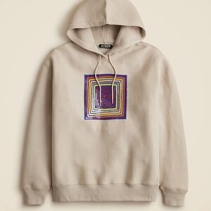 Christopher John Rogers X J. Crew Tan Sweatshirt with Geometric Design